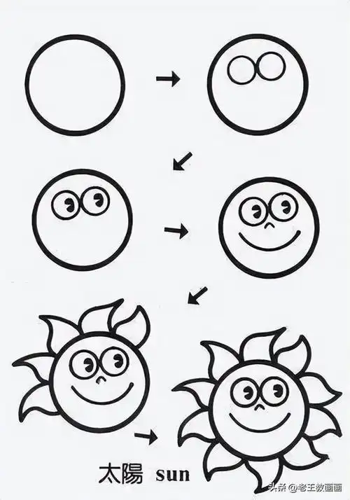 太神奇了,一个圆,巧变30种动物简笔画