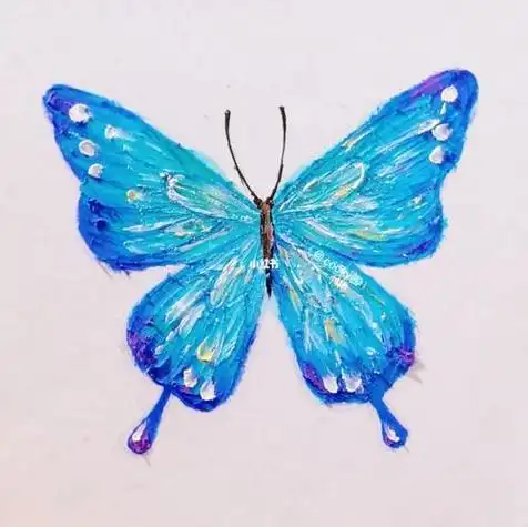 美术蝴蝶怎么画美术蝴蝶怎么画像真的一样