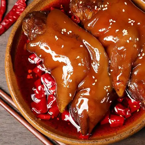 【全店满158送香辣对虾】 冷吃猪蹄熟食麻辣猪脚香辣卤味猪手零食