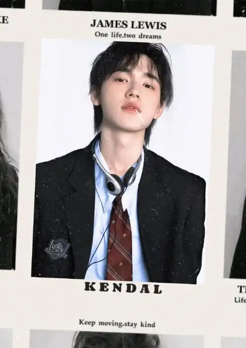 宋亚轩美式证件照