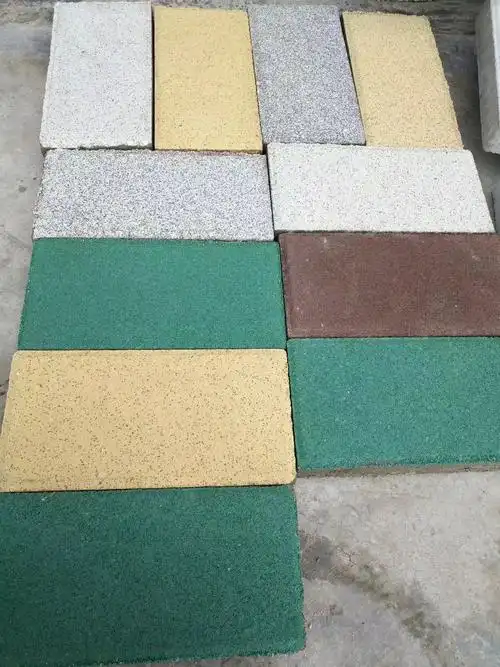 南充海绵体透水砖200x400x60 灰色