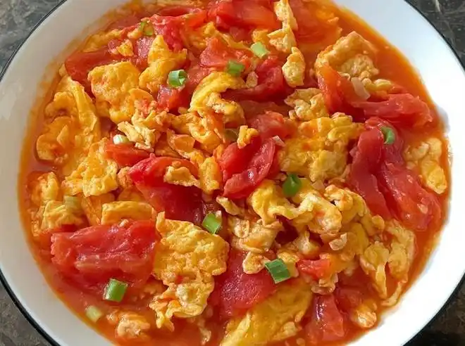 番茄炒蛋的做法