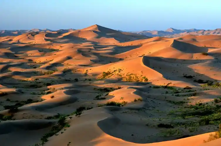 内蒙古库布齐沙漠风景图片沙漠内蒙古库布齐