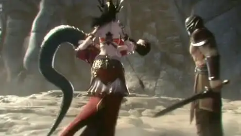 这蛇人族长老真的是秀逗了,两个斗皇强者都不要!