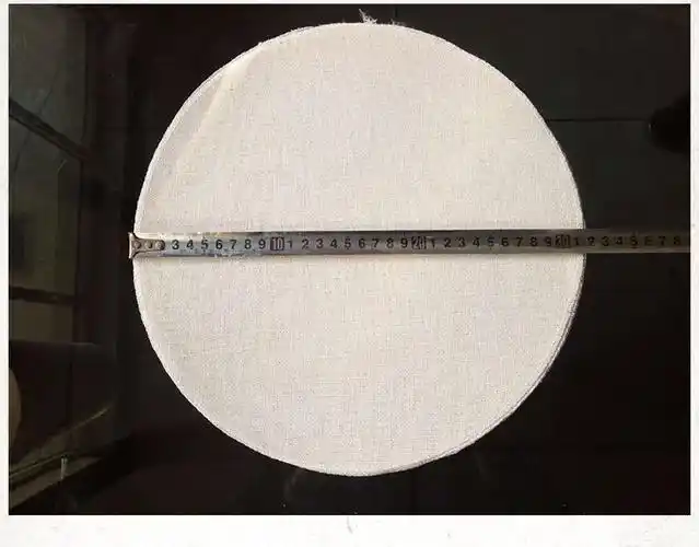 厂家直销包边全棉上浆蒸笼布垫28cm圆形笼屉布全棉纱布