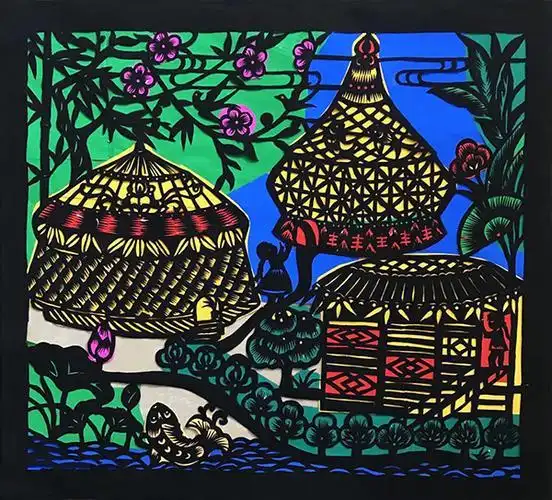 多层套色剪纸制作教程