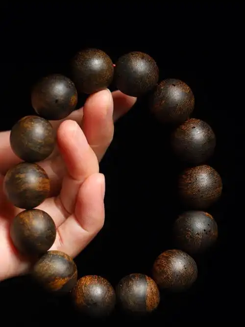 一件传家的宝贝野生芽庄白奇楠16mm手串