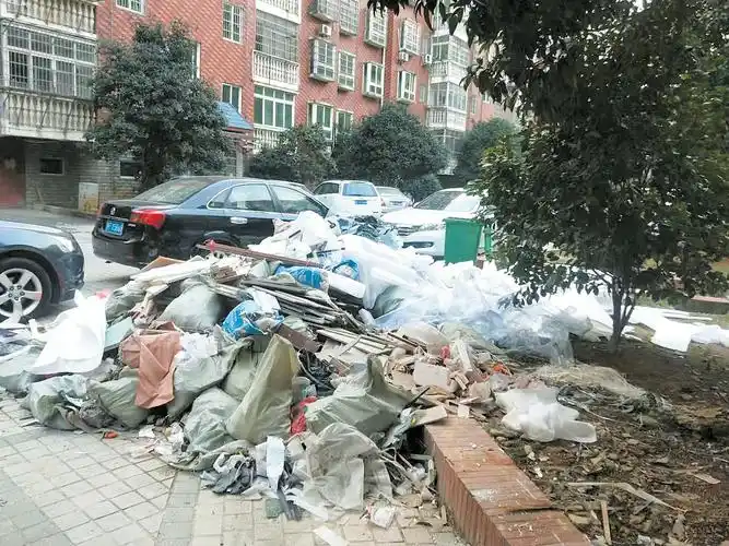 傅风秀)近日,记者接到家住市区建鼎华城西区业主反映,小区内脏乱差