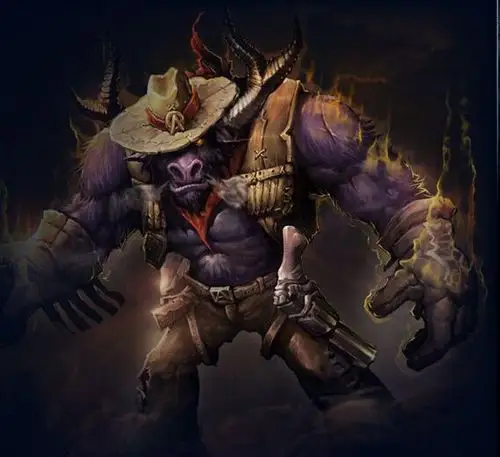 牛头酋长 阿利斯塔-英雄皮肤-来自"lol皮肤修改器"画板推荐