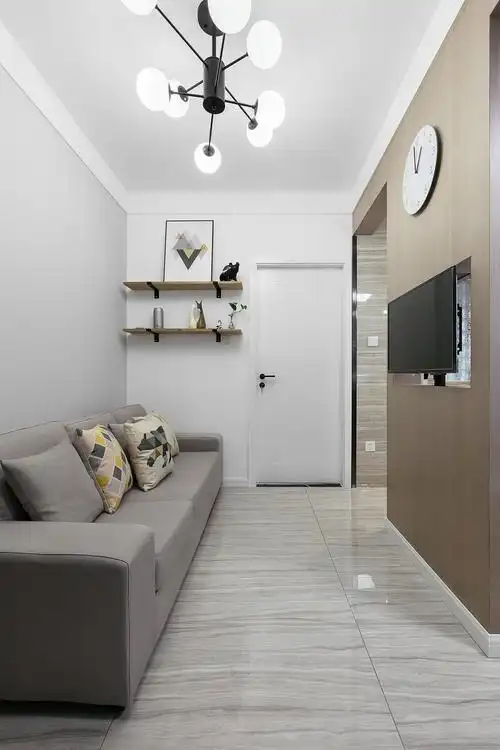 50平小户型设计 至简至净_齐家网装修效果图