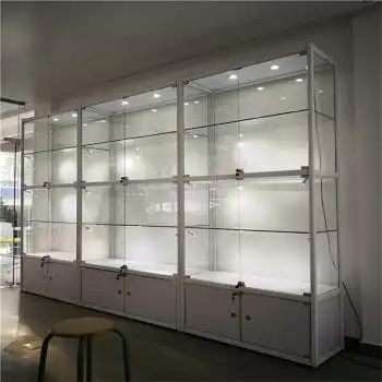 精品展示柜玻璃展示柜货柜产品陈列柜样品柜