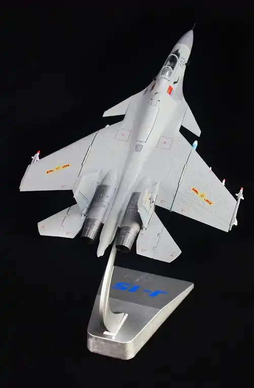 歼15舰载机模型 j-15合金仿飞机模型成品摆件收藏礼展示 1:72 172黄色
