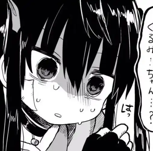 进来拿丧系 黑白日系漫画动漫女生头像