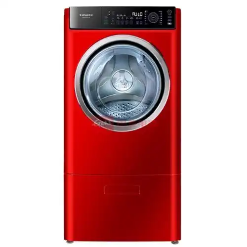 海尔haierxqgh80hb1466z8公斤卡萨帝滚筒洗衣机红色全国包邮价