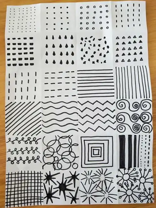 下面是一些基本的线条,爸爸妈妈可以在家里和宝贝一起练习,宝贝们也