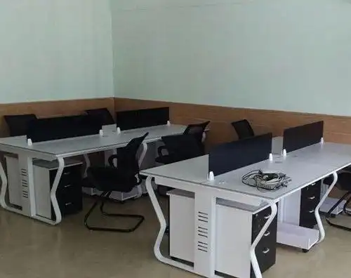 蝴蝶扣钢架工位桌 办公电脑桌 隔断屏风位合肥厂家特价啦