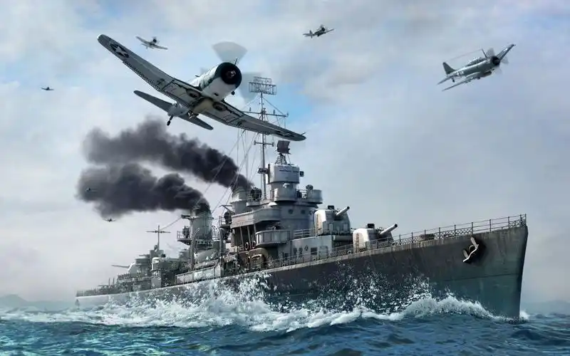 【军事】画家笔下的二战:军备篇-巡洋四海_哔哩哔哩 (゜-゜)つロ 干杯