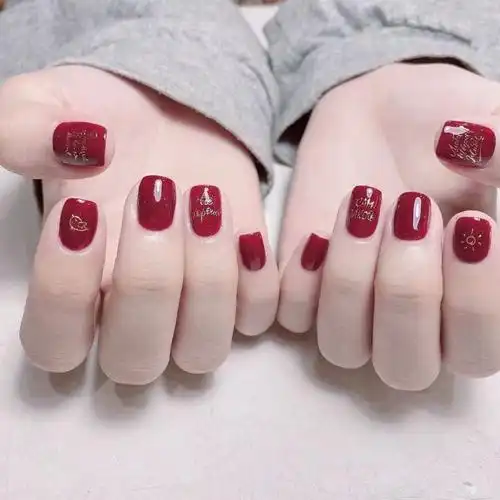 2021想旺?新年红美甲一定不能少!