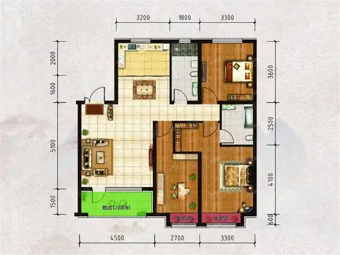 中天书香庭院户型图相册>