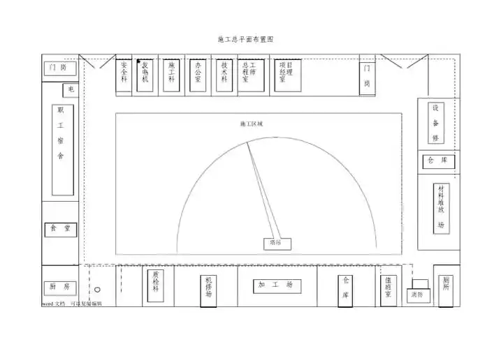 施工现场平面布置图