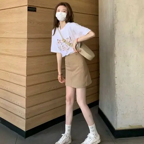 夏季可盐可甜酷盐系穿小个子网红炸街时尚减龄大码女装