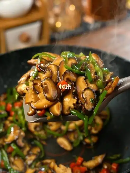 家常炒香菇