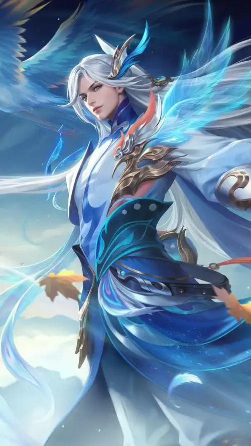 王者荣耀壁纸——李白 历史原.@李秃秃插画的动态