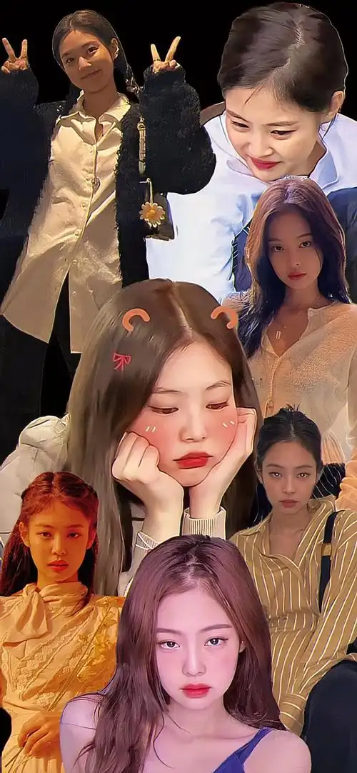 blackpink/粉墨拼贴壁纸