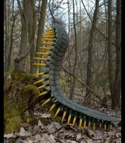 史前5亿年的恐怖巨型蜈蚣