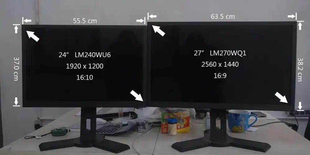 koios 27寸lm270wq1,led ips显示器,2560*1440铝合金外壳升降旋转底座