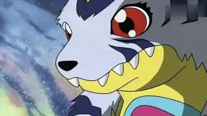 《数码宝贝》这么多年才知道,原来加布兽身上的皮毛可以脱下-动漫