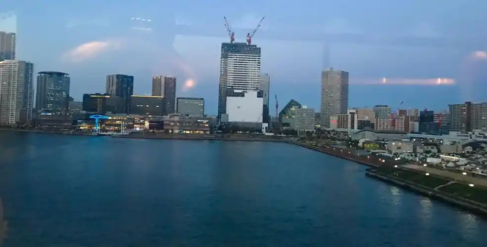 东京港湾实在太漂亮了