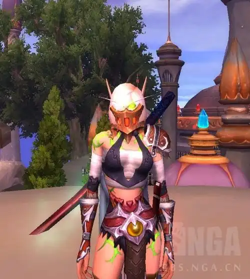 [皮甲] 分享一套女血精灵dh幻化