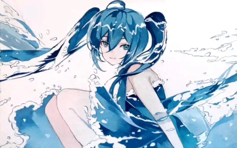 水彩/初音未来