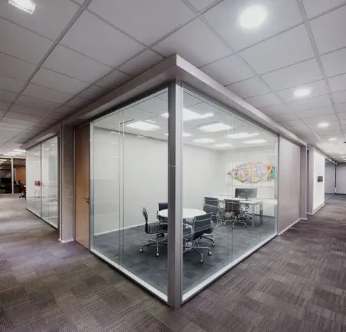 80平米董事长办公室装修效果图-城起装修效果图