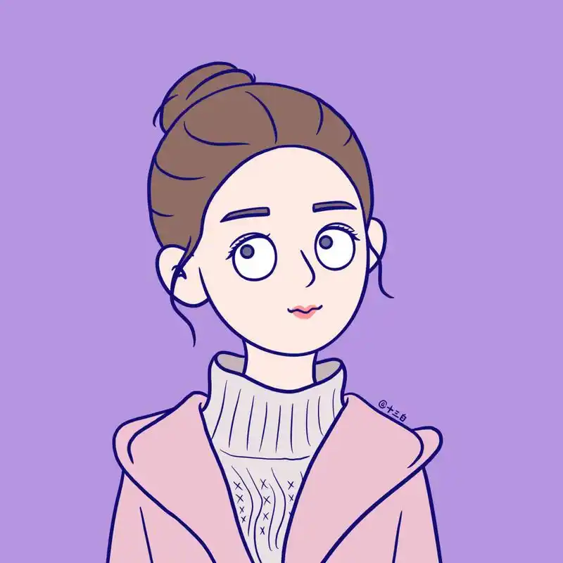 赵丽颖 角色漫画 卡通插画 手绘头像 q版 还有一张在vb里9315取图