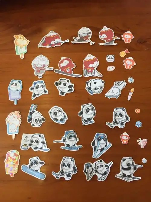 冰墩墩贴纸自由