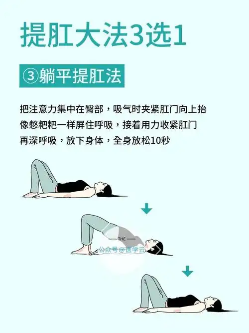 【提肛运动】比凯格尔运动更简单的.