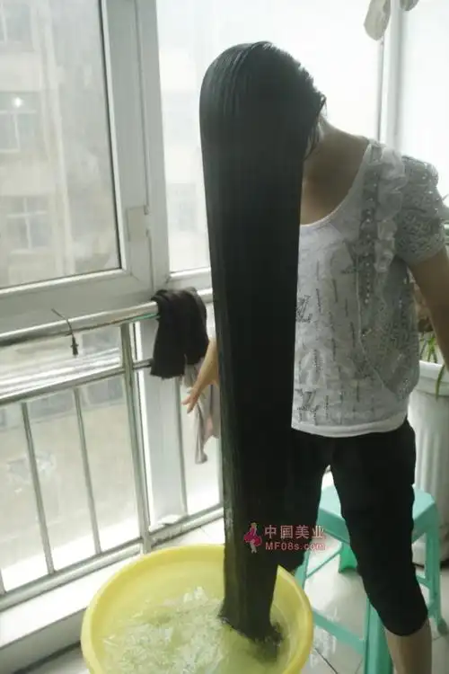 我给洗的精品大辫子(5) 图片_中国长发
