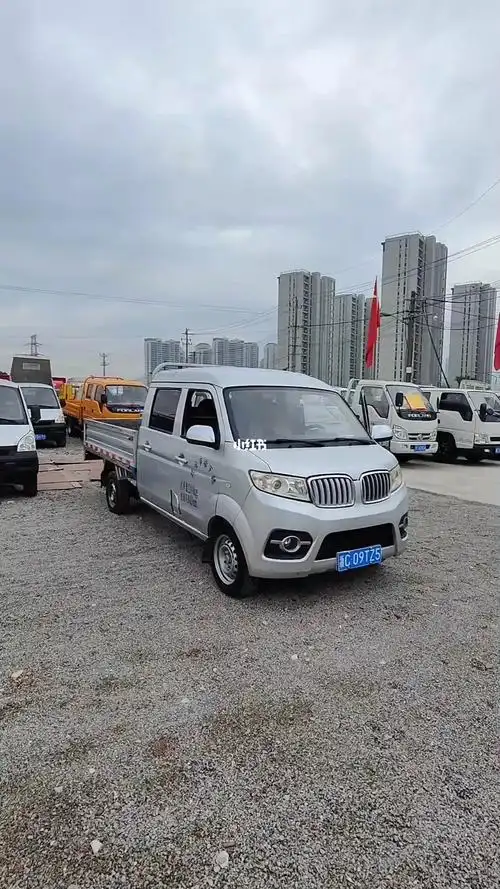 2018年8月份上牌的金杯双排栏板货车