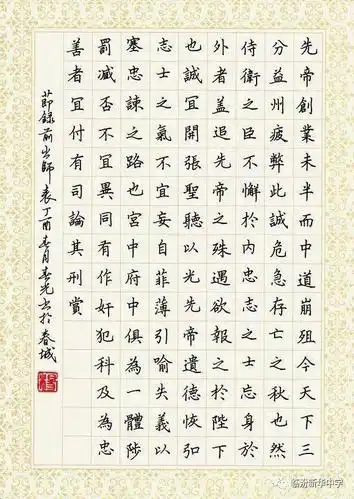 品文字之美,享书写之乐---新华小学部硬笔书法展_汉字