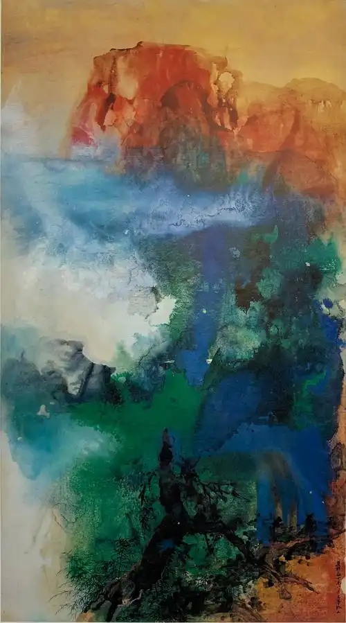 中国书画春拍呈献 - 张大千泼墨泼彩精品