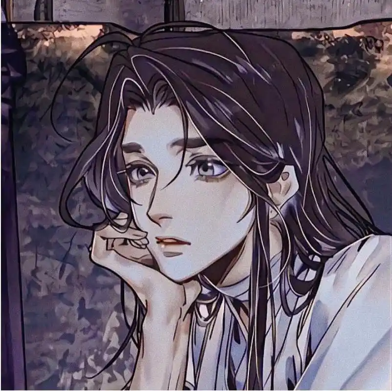 天官赐福谢怜头像 要的自取哦 各位小道友中秋快乐