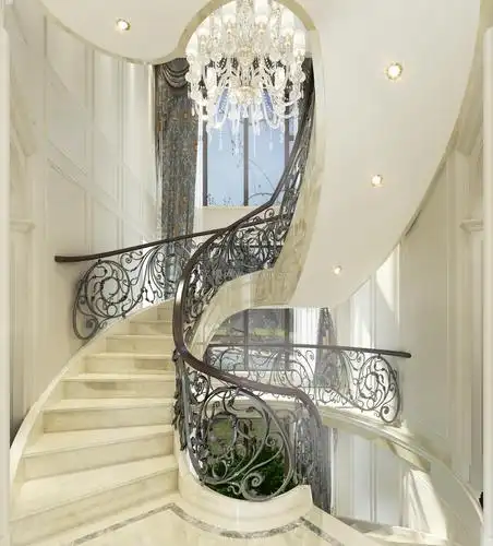 欧式旋转楼梯3d模型