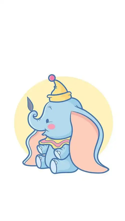 iphone壁纸迪士尼小飞象