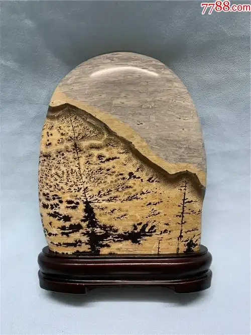 中华国画石042草花石广西柳州奇石精品