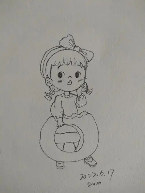 自学画画  #简笔画  #简笔画教程 #绘画 #我的绘画成长史  #独居女孩