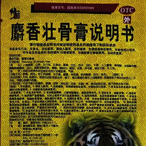 修正 麝香壮骨膏10贴 镇痛消炎风湿关节痛腰痛神经痛肌肉酸痛扭伤