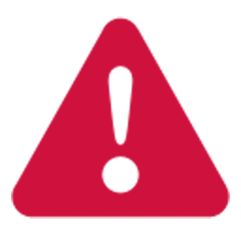 红色三角形感叹号