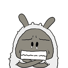 害怕,山羊,发抖的表情包动态gif表情图片 - 找表情上表情家